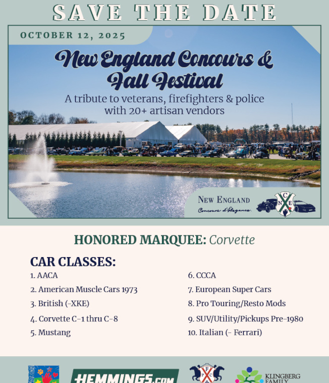 New England Concours Car Show